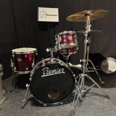 Premier Cabria Club 20x8", 10"x5", 13"x11" + 13"x5" snare 3500kr