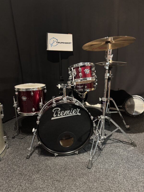 Premier Cabria Club 20x8", 10"x5", 13"x11" + 13"x5" snare 3500kr