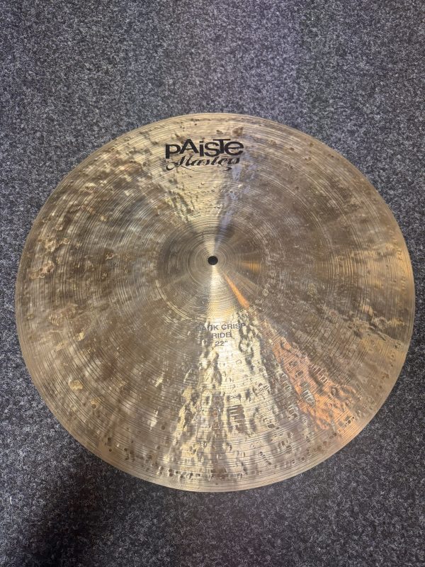 Paiste Masters 22” Dark Crisp Ride 5890kr