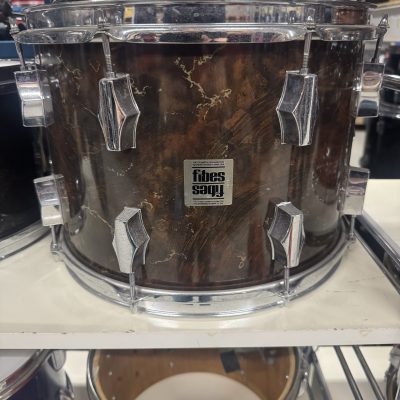 Fibes 14”x10” Vintage 70’s Brown Marble 990kr