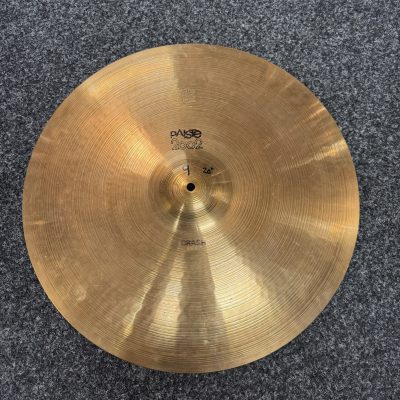 Paiste 2002 20” Crash Black label Vintage 2390kr #2