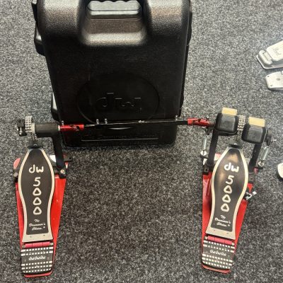 DW 5002 Dubbelpedal med case 3890kr