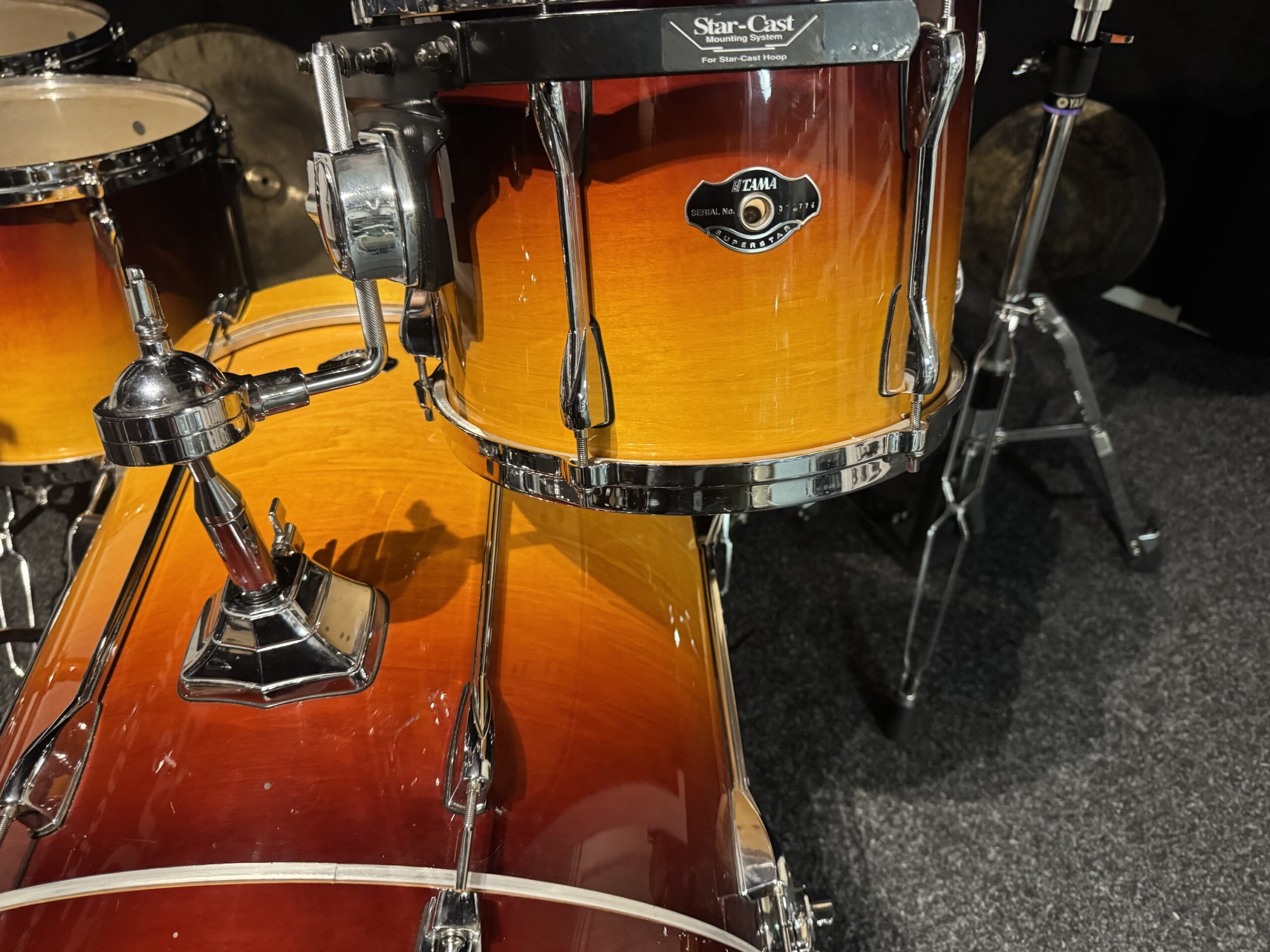 Tama Superstar Custom Amber Fade 12,14,16,22” 6490kr - Bild 2